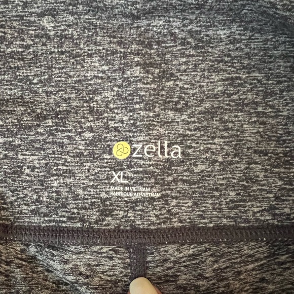Zella Charcoal Heather Crop Leggings - Picture 5 of 5